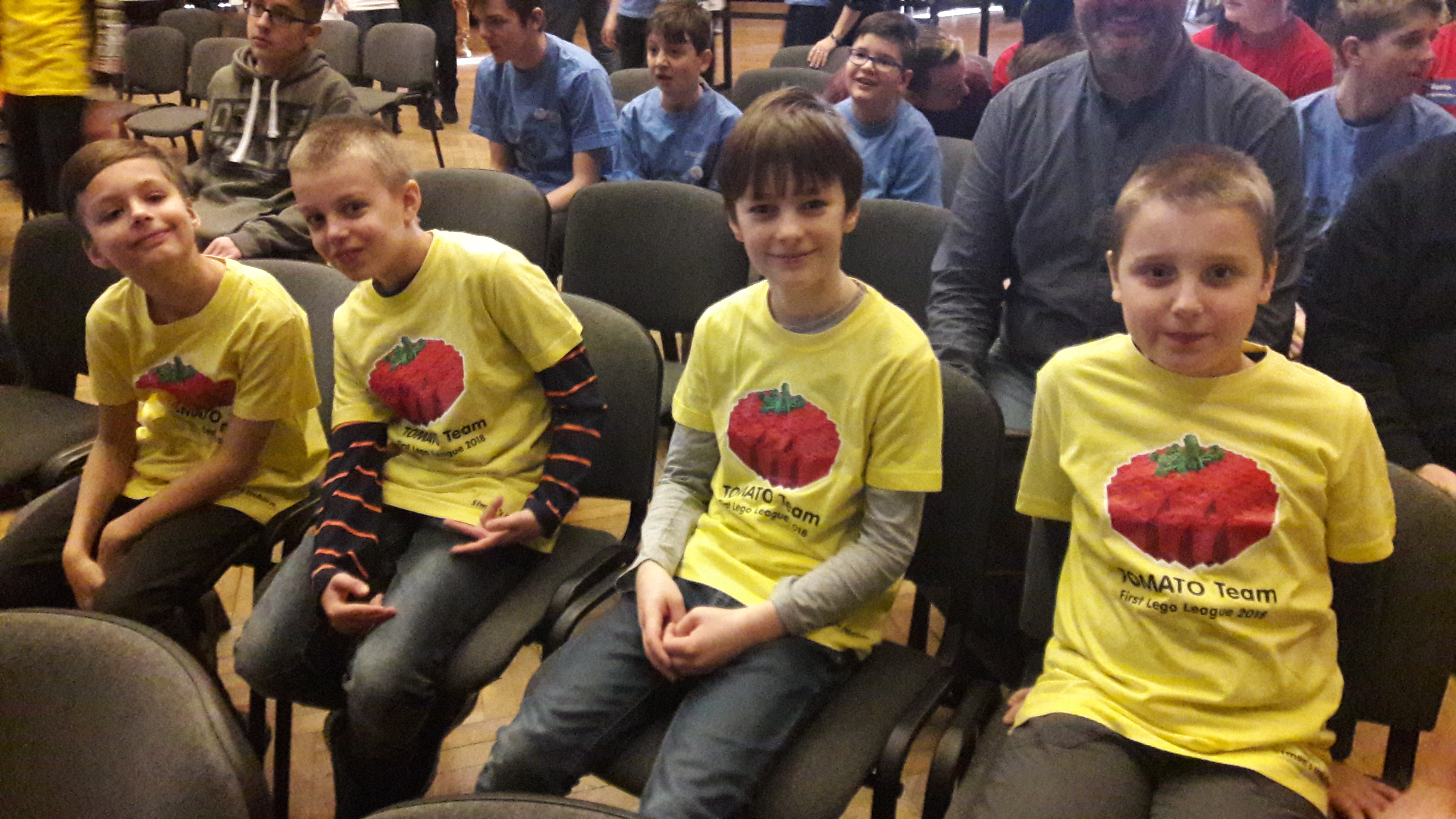 Photo of us on our first competition